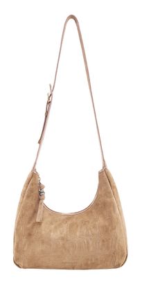 FREDsBRUDER Velvet Wild Midi Hobo Camel