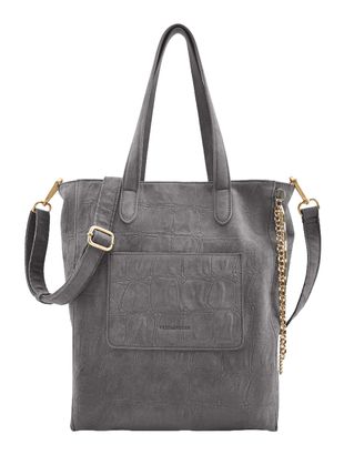 FREDsBRUDER Velvet Wild Shopper Dark Grey FREDsBRUDER Velvet Wild Shopper Dark Grey