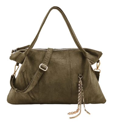 FREDsBRUDER Velvet Wild Shoulderbag Khaki