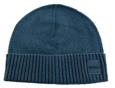 BOSS Akaio Beanie Open Blue