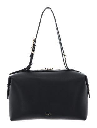 FURLA Double Boston Bag M Nero