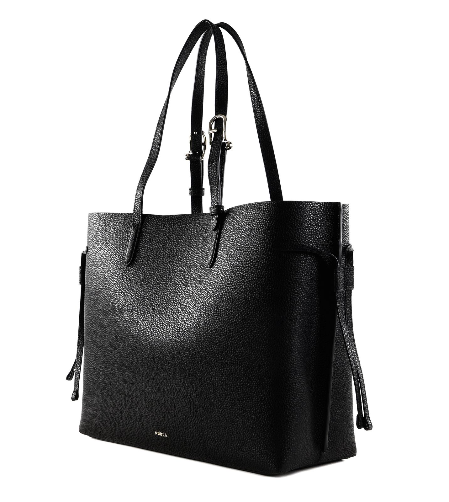 FURLA Ava Tote L Nero + Nero int FURLA Ava Tote L Nero + Nero int