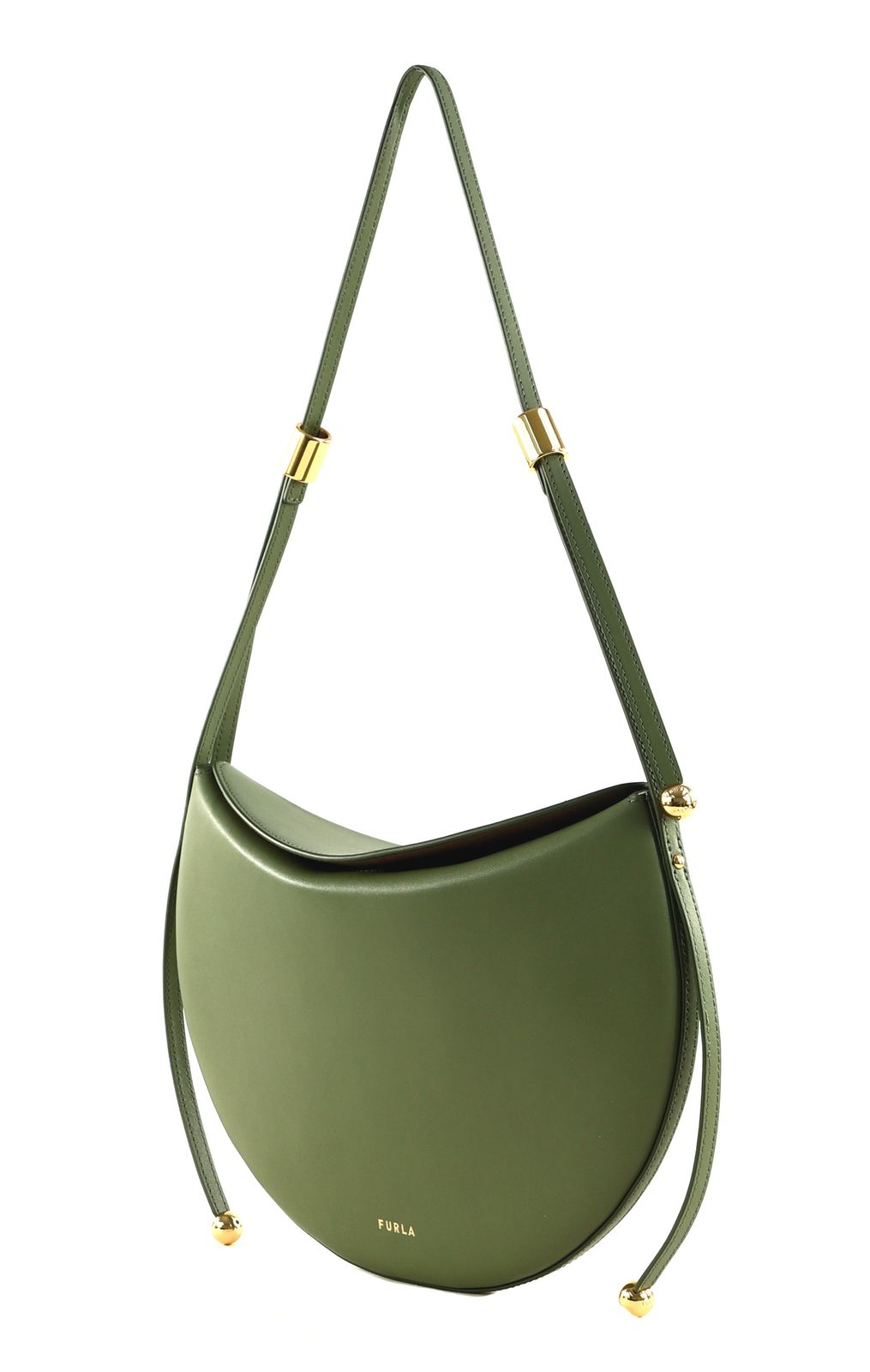 FURLA Moonstone Shoulder Bag M Avocado FURLA Moonstone Shoulder Bag M Avocado