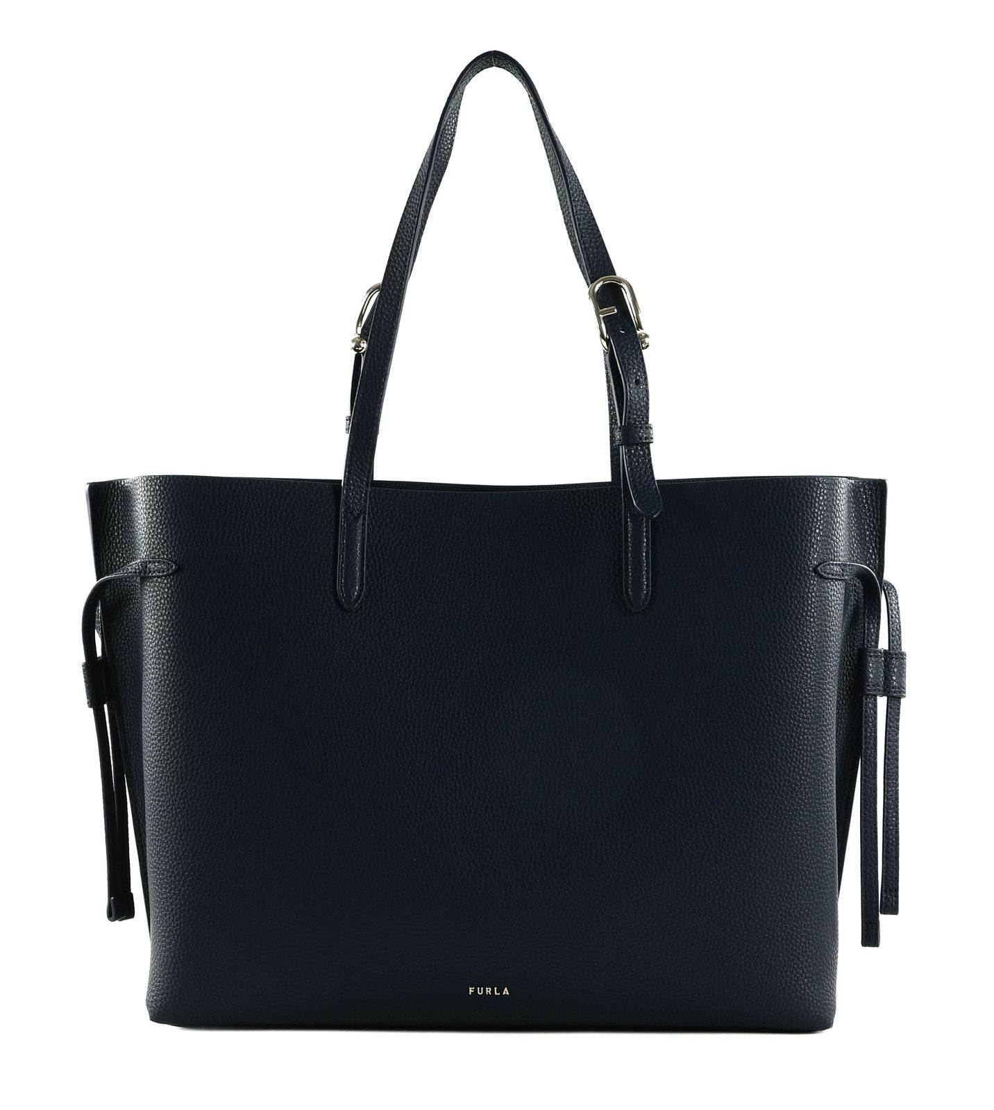 FURLA Ava Tote L Ink Blue + Ink Blue int