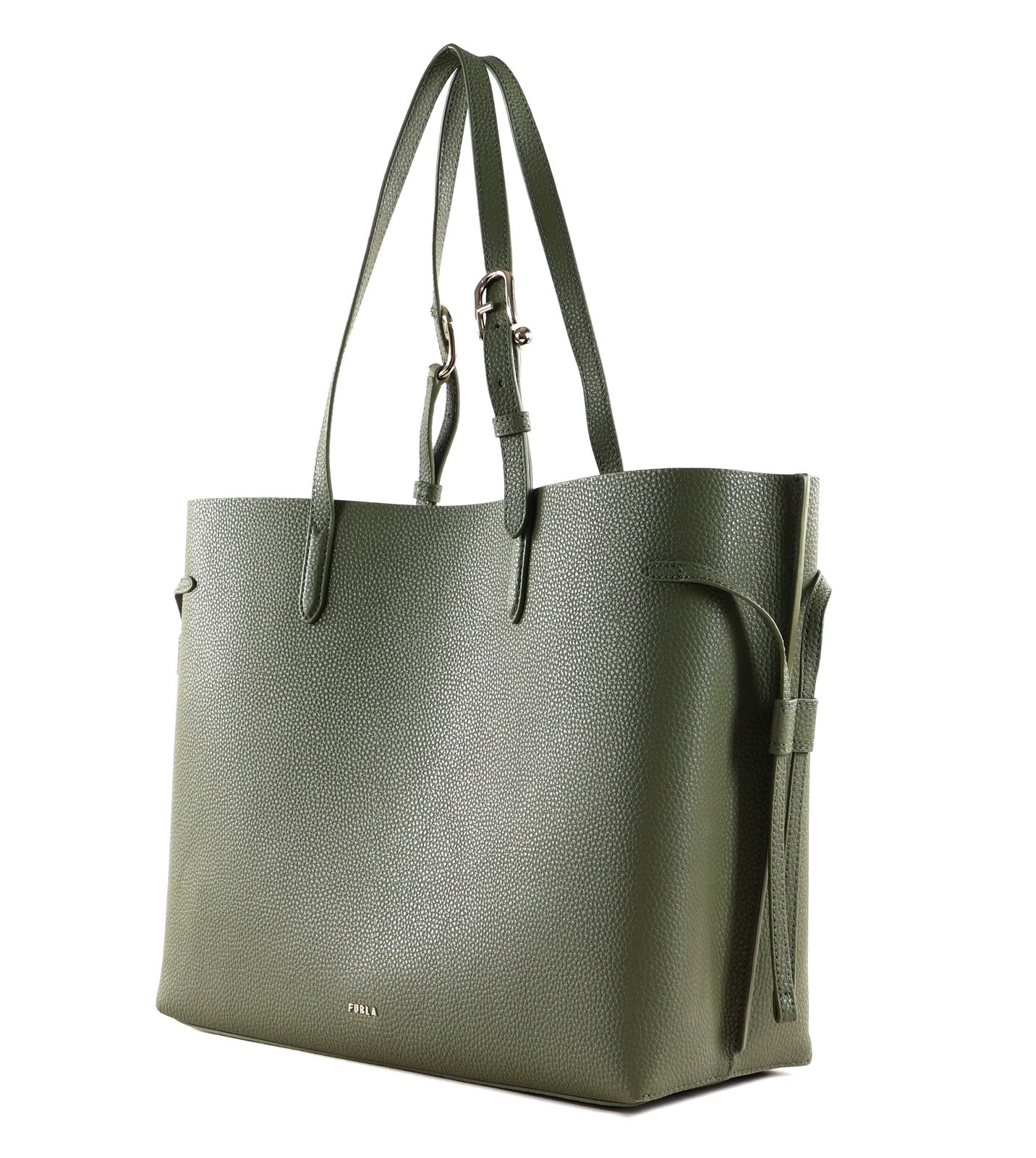 FURLA Ava Tote L Avocado + Toffee int FURLA Ava Tote L Avocado + Toffee int