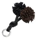 LIEBESKIND BERLIN Pom Pom Keyring Black LIEBESKIND BERLIN Pom Pom Keyring Black