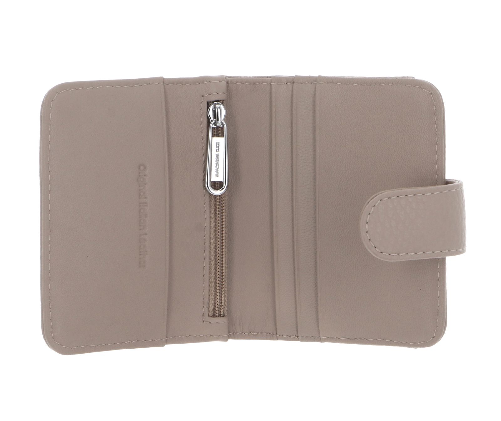 MANDARINA DUCK Mellow Leather Card Case Warm Taupe MANDARINA DUCK Mellow Leather Card Case Warm Taupe