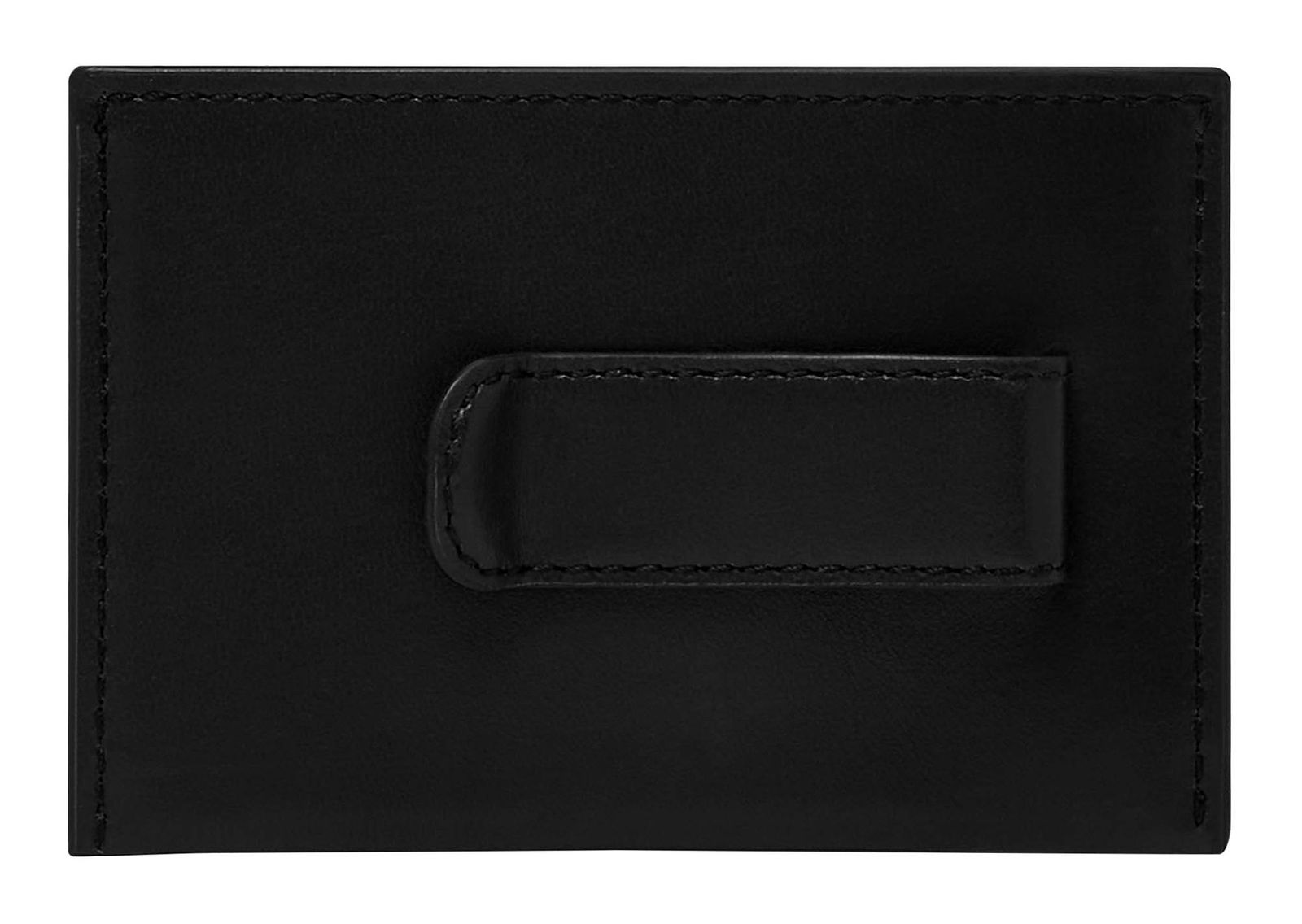FOSSIL Westover Money Clip Card Case Black FOSSIL Westover Money Clip Card Case Black