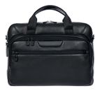 PORSCHE DESIGN Roadster Evo Leather Briefcase Black