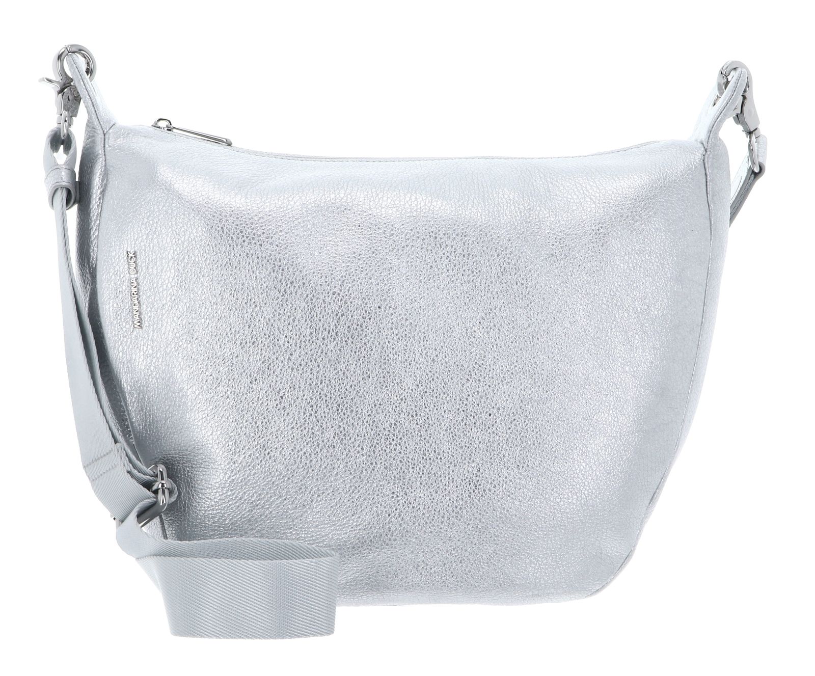 MANDARINA DUCK Mellow Metal Crossover Bag Silver
