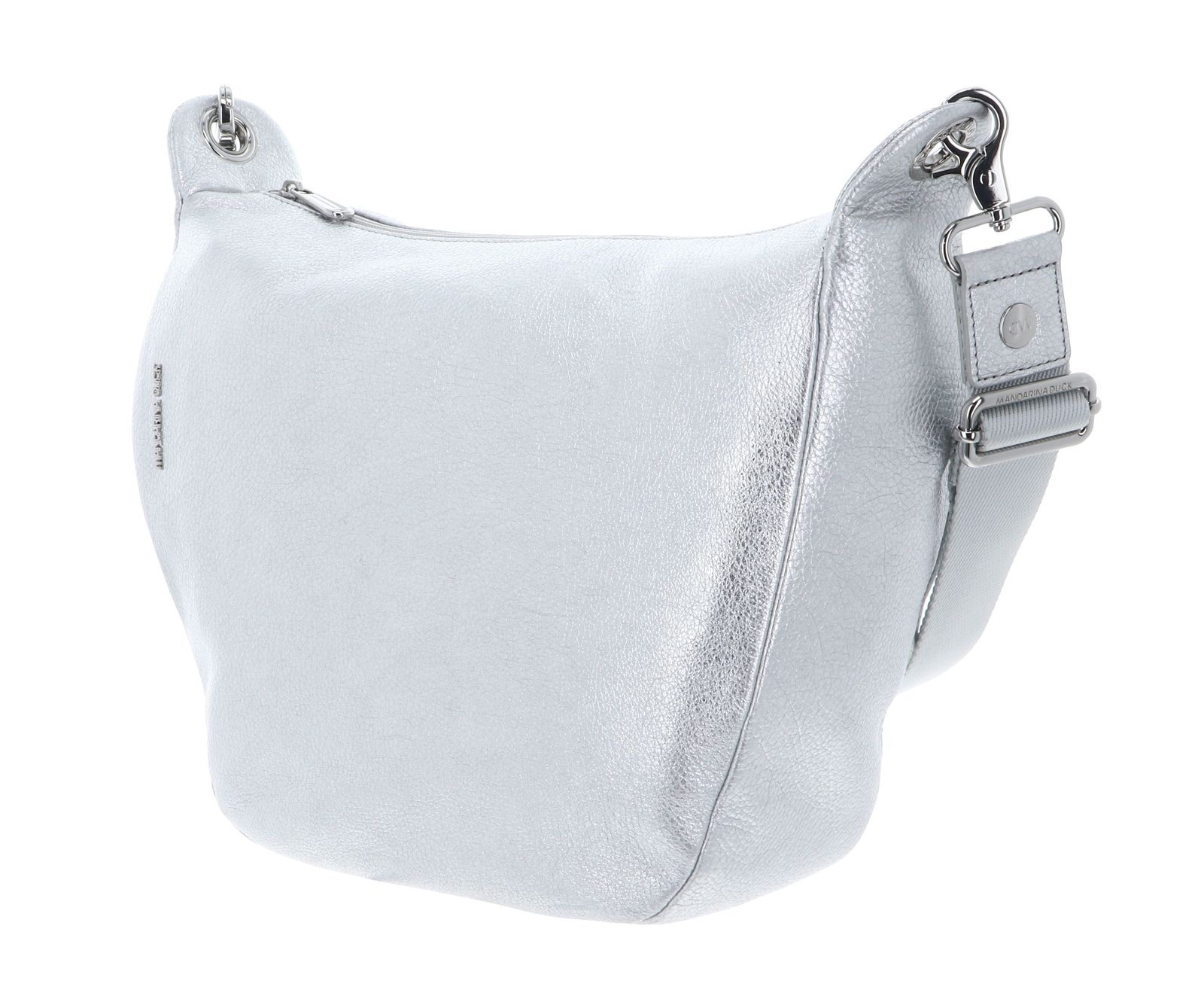 MANDARINA DUCK Mellow Metal Crossover Bag Silver MANDARINA DUCK Mellow Metal Crossover Bag Silver