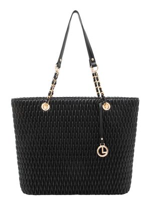 L.CREDI Roxanne Shopper Black