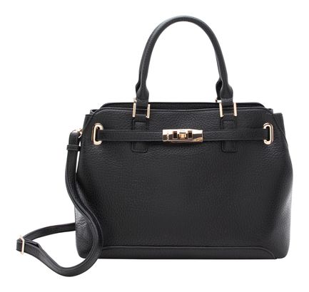 L.CREDI Renate Handle Bag Black L.CREDI Renate Handle Bag Black
