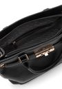L.CREDI Renate Handle Bag Black