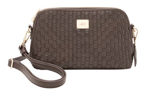 L.CREDI Radka Crossbody Bag Chocolate L.CREDI Radka Crossbody Bag Chocolate