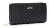 L.CREDI Radka Zip Around Wallet Black