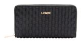 L.CREDI Radka Zip Around Wallet Black
