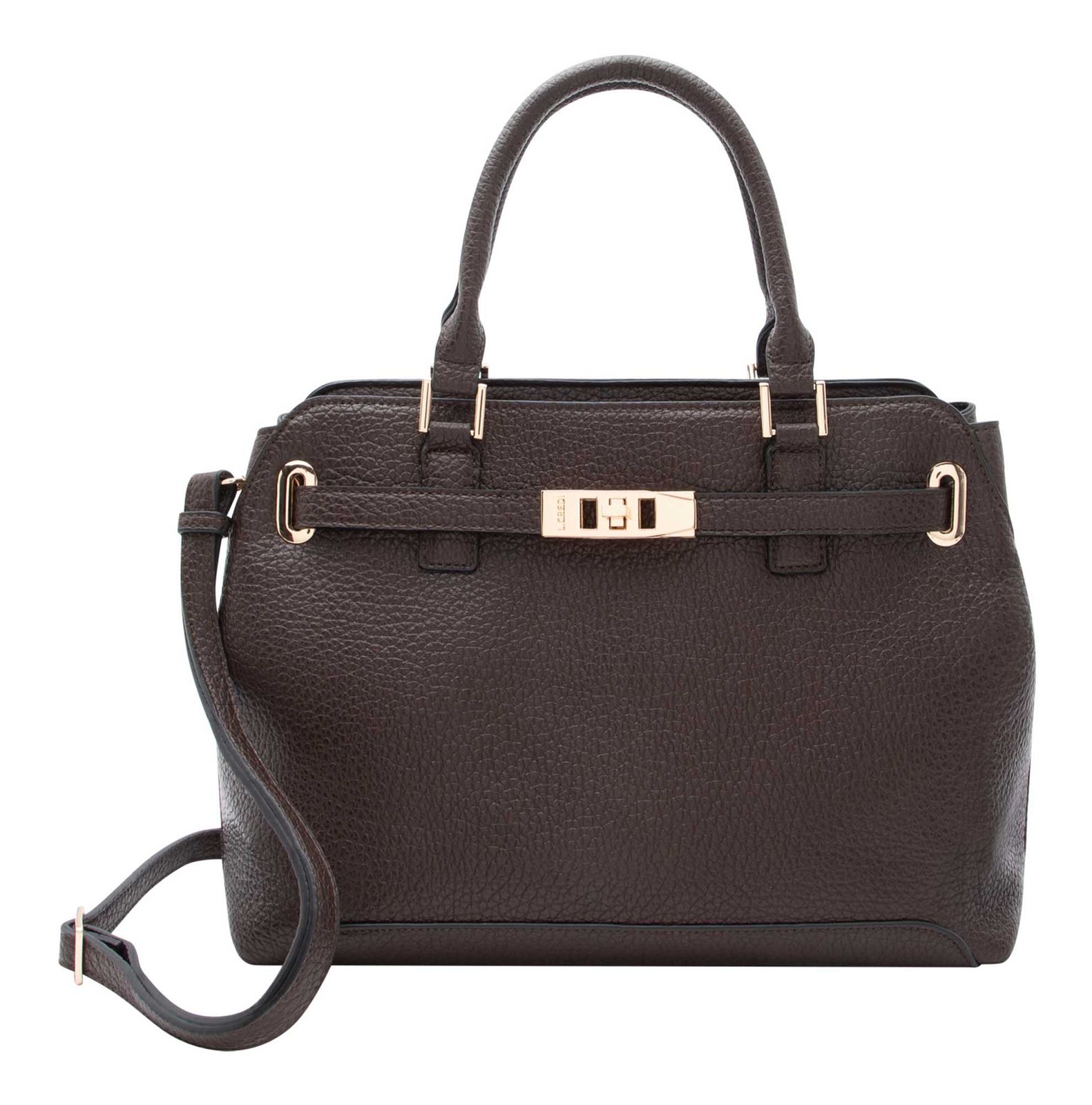 L.CREDI Renate Handle Bag Chocolate