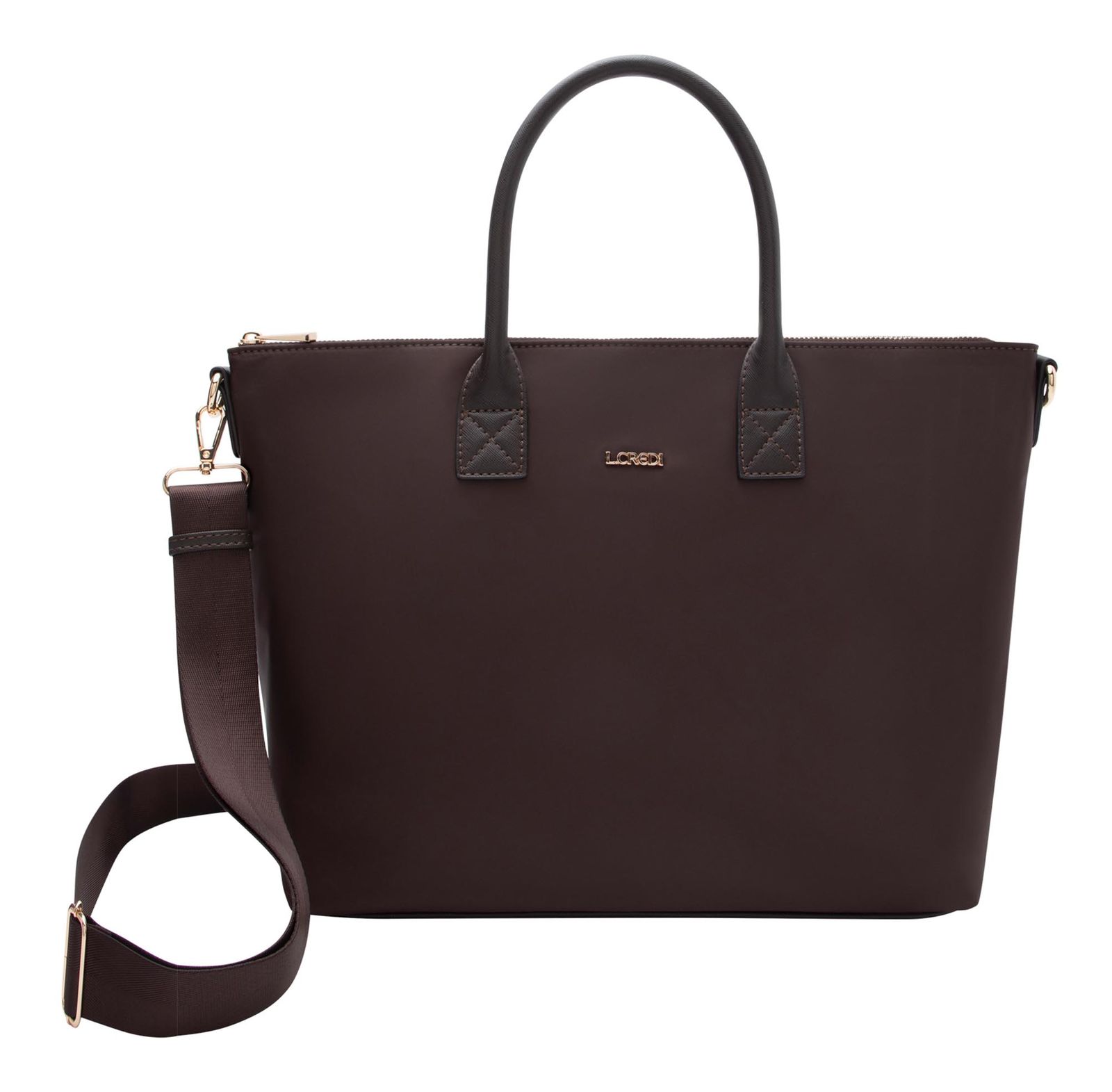 L.CREDI Pura Handbag Chocolate