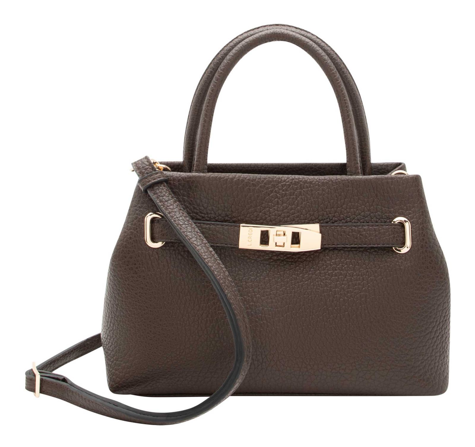 L.CREDI Renate Handle Bag Chocolate