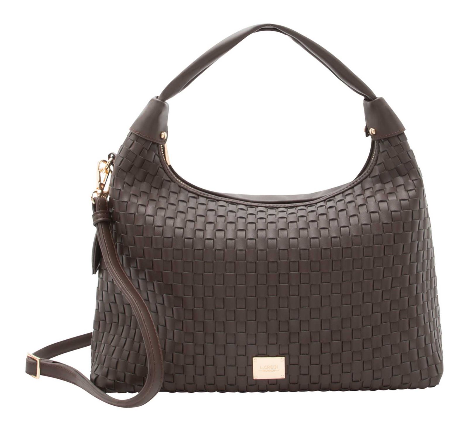 L.CREDI Radka Hobo Bag Chocolate