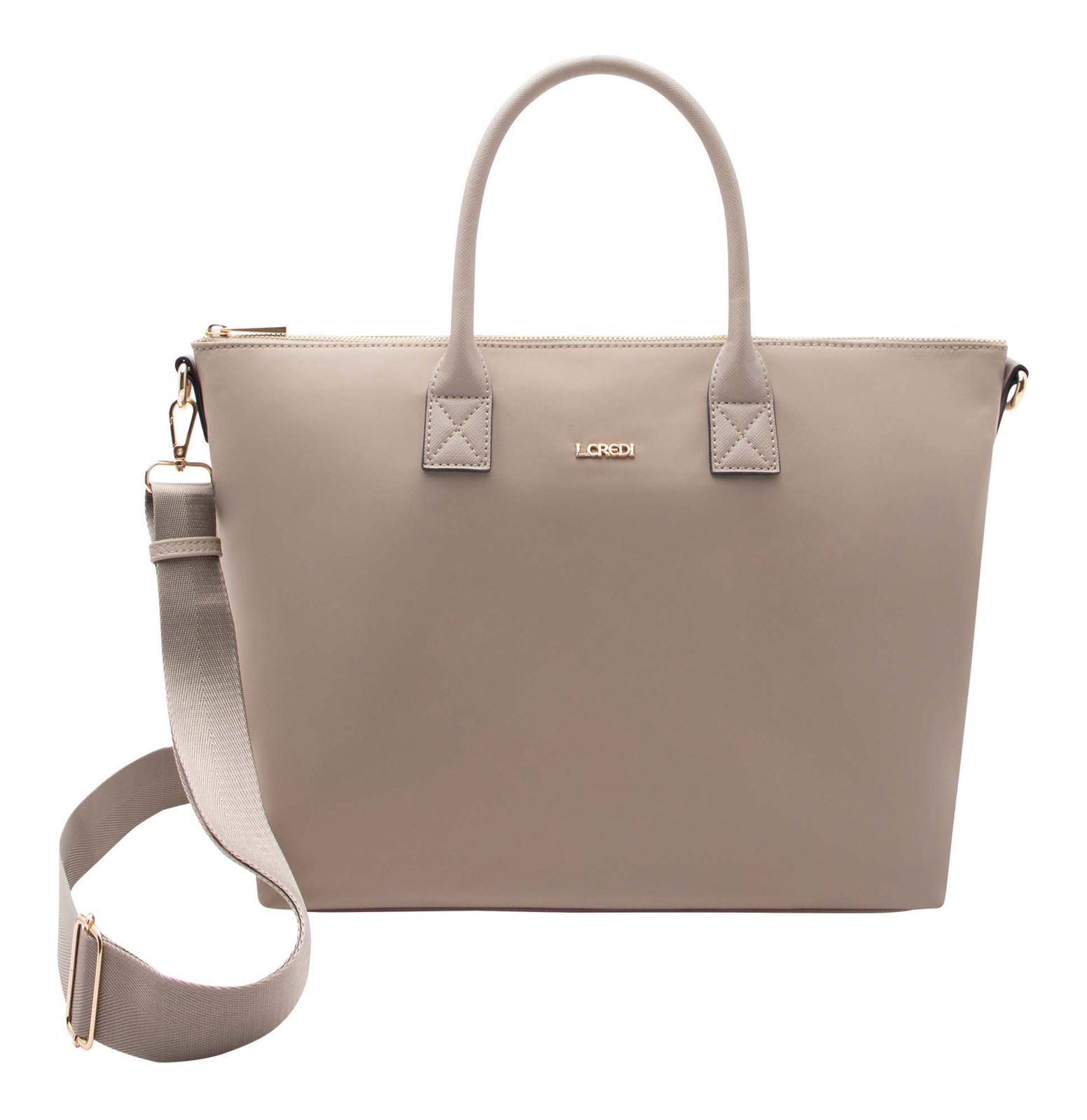 L.CREDI Pura Handbag Beige