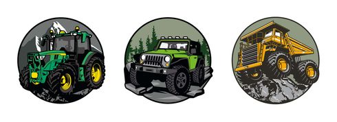 Schneiders Patches 3 teilig Outback