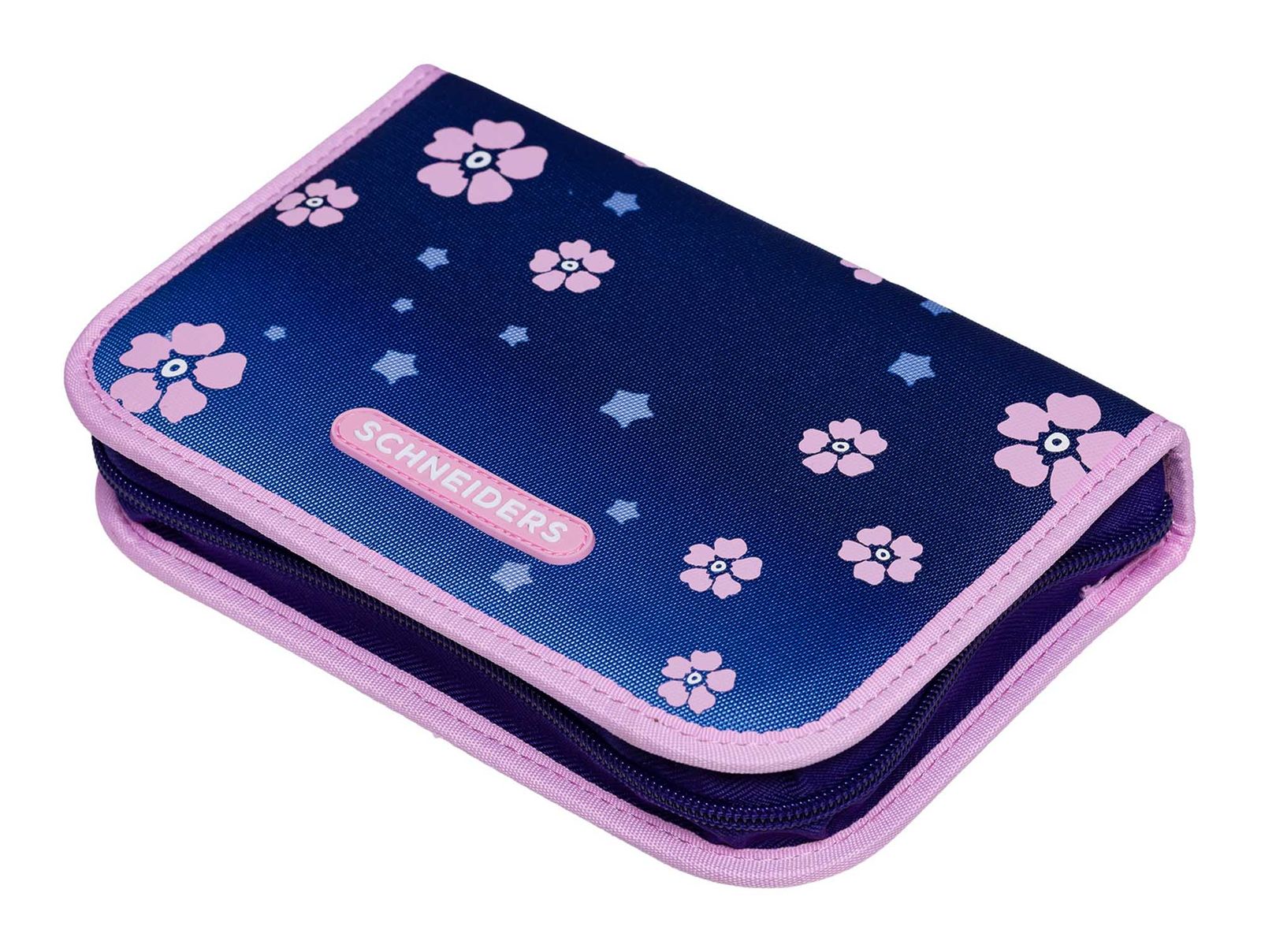 Schneiders Pencil Case Blue Bloom Schneiders Pencil Case Blue Bloom