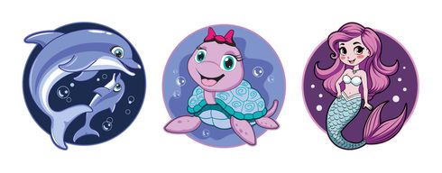 Schneiders Patches 3 teilig Ocean Buddies