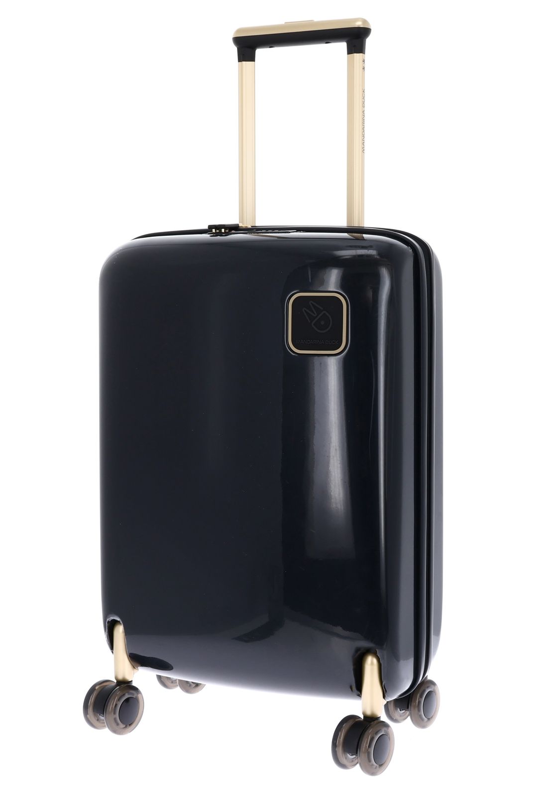 MANDARINA DUCK Sky Duck Expandable Cabin Trolley Dark Gloss