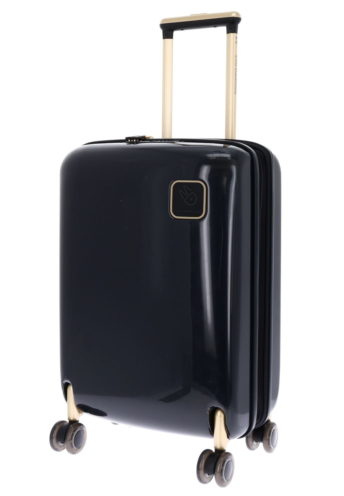 MANDARINA DUCK Sky Duck Expandable Cabin Trolley Dark Gloss MANDARINA DUCK Sky Duck Expandable Cabin Trolley Dark Gloss