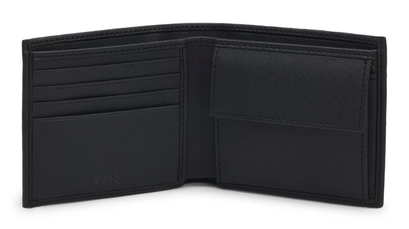 BOSS Gift Set 4 CC Wallet / Keyring Black BOSS Gift Set 4 CC Wallet / Keyring Black