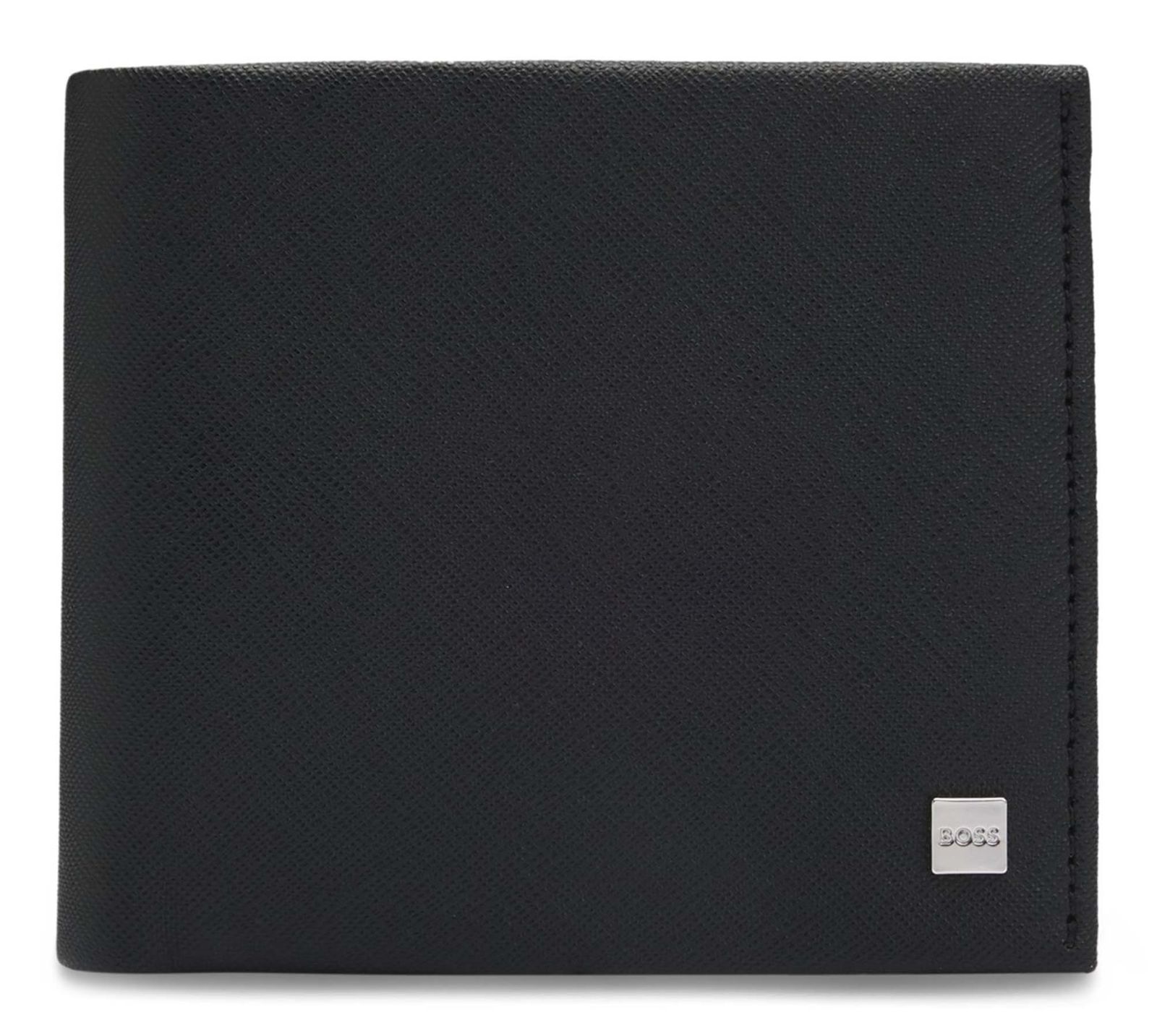 BOSS Gift Set 4 CC Wallet / Keyring Black