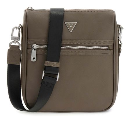 GUESS Milano Crossbody Bag 2 Brown Shitake