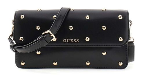 GUESS Sadie Flap Shoulder Bag Black