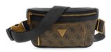 GUESS Vezzola Smart Compact Bum Bag Coffee