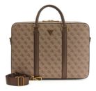 GUESS Milano Laptop Bag M Beige / Brown
