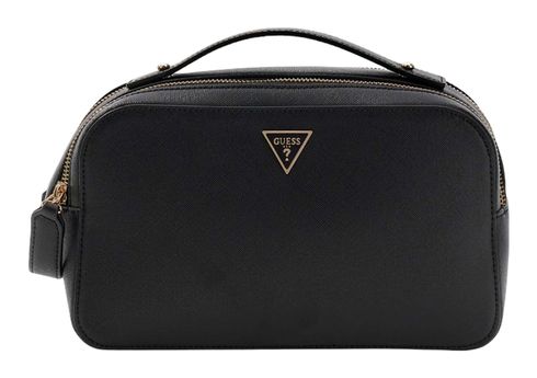 GUESS Double Zip Beauty Case Black