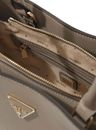 GUESS Meridian II Shoulder Satchel Bag Dark Taupe GUESS Meridian II Shoulder Satchel Bag Dark Taupe