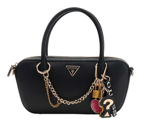 GUESS Davina Satchel S Black GUESS Davina Satchel S Black