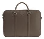 GUESS Milano Laptop Bag M Brown Shitake