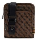 GUESS Boston Crossbody Flat Coffee