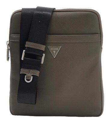 GUESS Certosa Crossbody Bag Brown Shitake