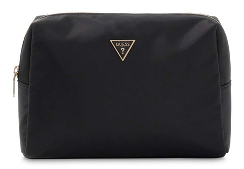 GUESS Large Top Zip Black