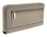 GUESS Brenton SLG Zip Around Wallet L Dark Taupe