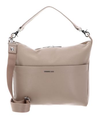 MANDARINA DUCK Mellow Leather Hobo Warm Taupe