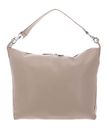 MANDARINA DUCK Mellow Leather Hobo Warm Taupe