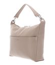 MANDARINA DUCK Mellow Leather Hobo Warm Taupe