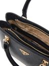 GUESS Noelle II Multi Compartment Satchel S Coal Logo