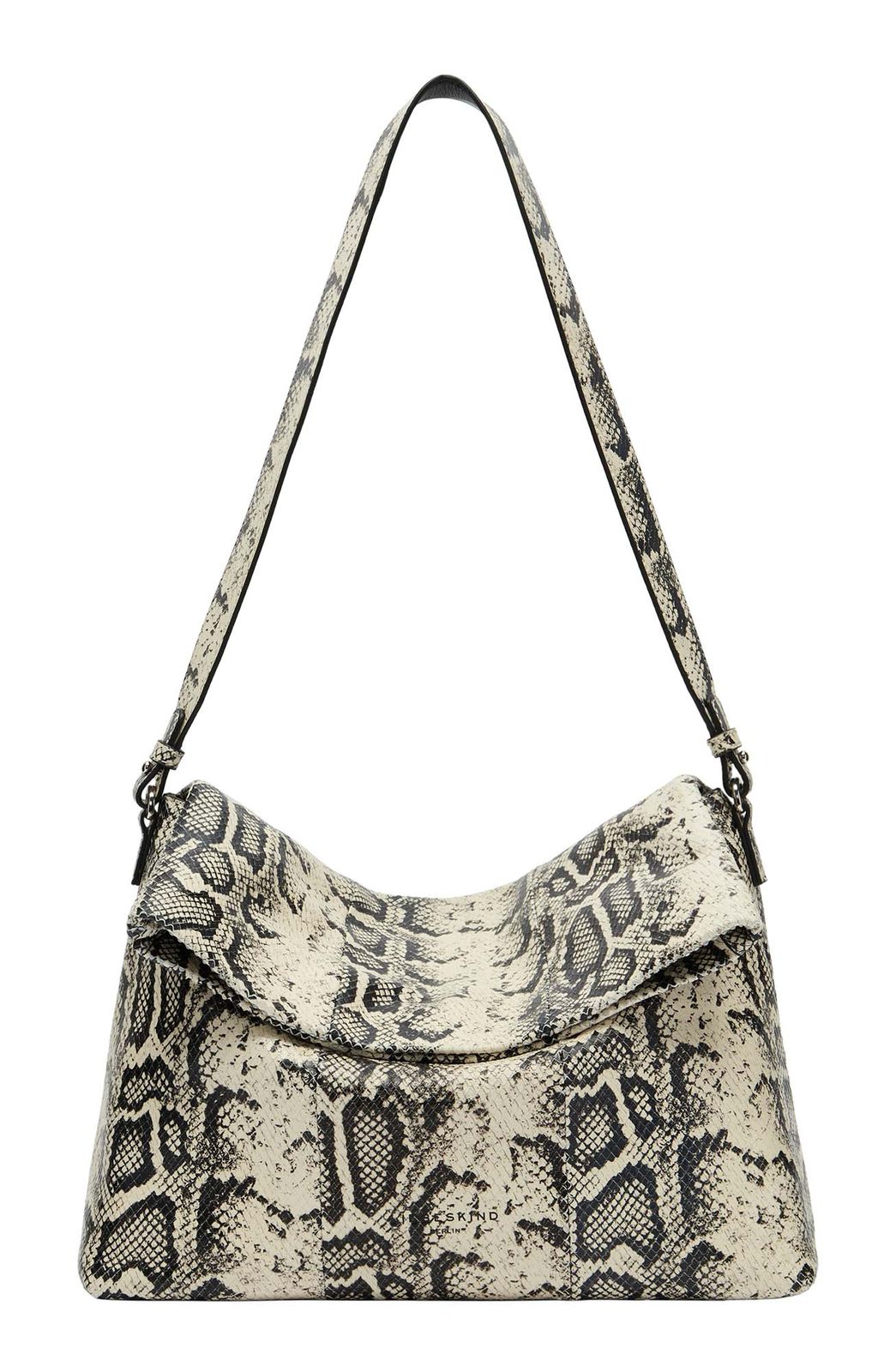 LIEBESKIND BERLIN Fiona Snake Hobo M Milk